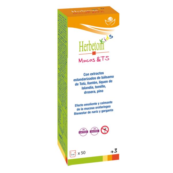 Herbetom Enfants Mucus et Toux Sirop 250 ml