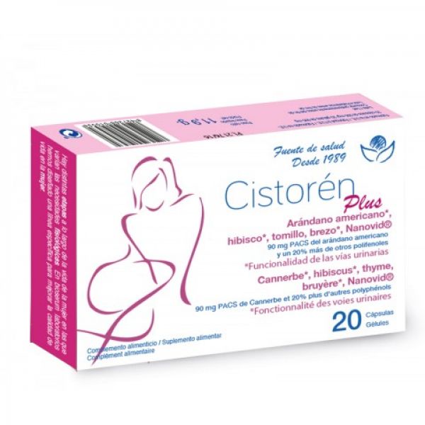 Cistoren Plus 20 Cápsulas - BIOSERUM