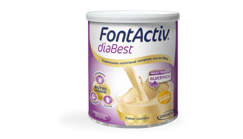 Fontactiv Diabest Vaniglia 400 g - ORDESA