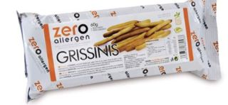 Kopen ZERO ALLERGEN Grissini's 60 g Zero Allergeen Door 3,28€