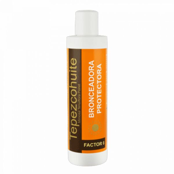 LECHE BRONCEADORA FACTOR 6 250 ml - LUMEN