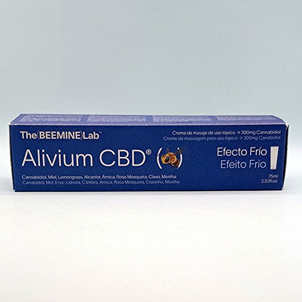 Alivium CBD Creme 75 ml Efeito Frio - THE BEEMINE Img 4