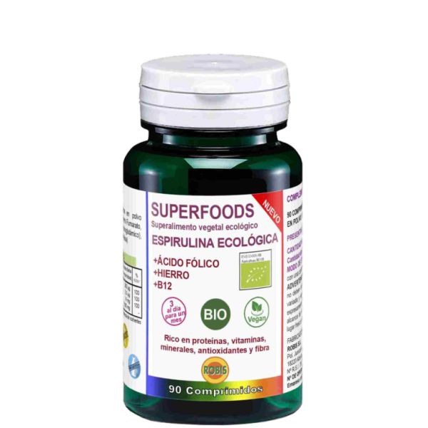 SUPERALIMENTOS SPIRULINA BIO 90 Comprimidos