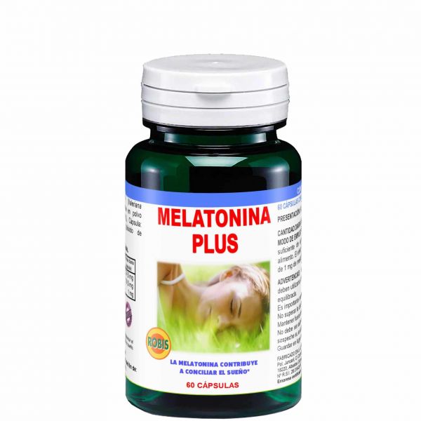 MELATONIN PLUS 1,9 MG 60 kapslar - ROBIS