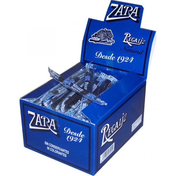 Réglisse Boîte 100 Sticks - ZARA