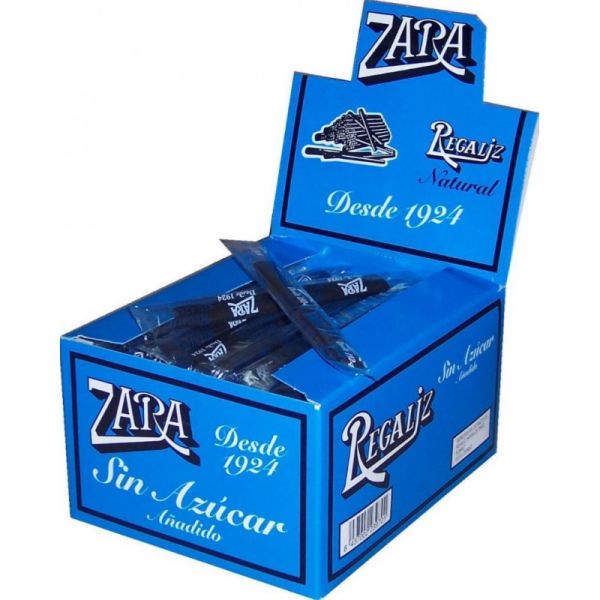 Caja Regaliz Sin Azúcar 100 Barritas - ZARA