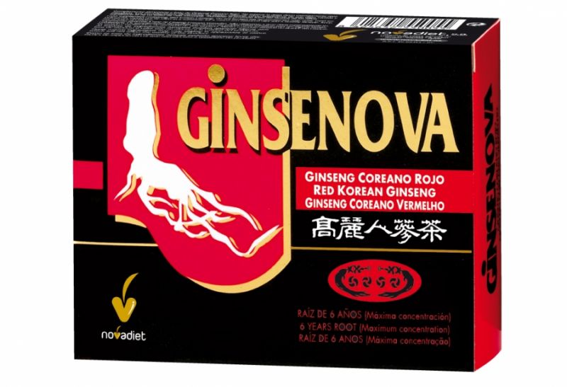 GINSENOVA 60 Cápsulas - NOVADIET