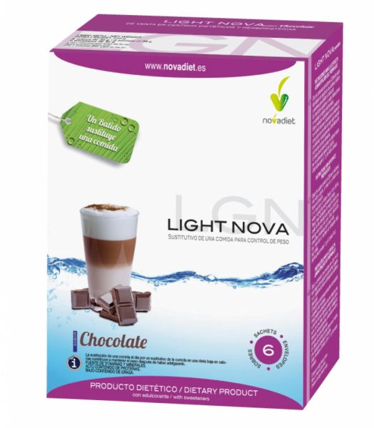 CHOCOLATE LIGHT NOVA 6 Envelopes - NOVADIET