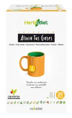 Comprar NOVADIET HERBODIET ALIVIA TUS GASES 20 Por 4,20€