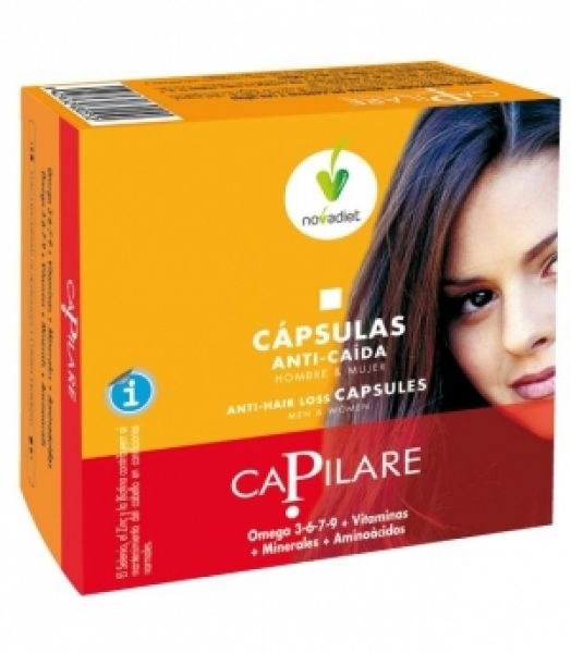 CAPILARE ANTICHUTE 60 Capsules - NOVADIET