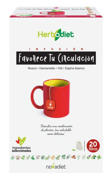 HERBODIET FAVORECE TU CIRCULACION 20 Filtros