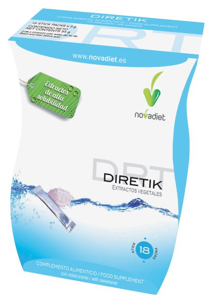 DIRETIK 3 gr X 18 Bastoncini - NOVADIET