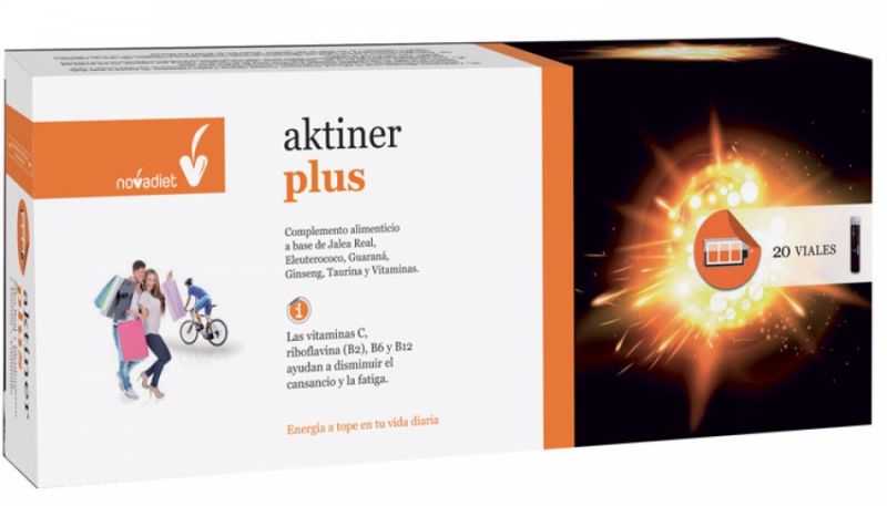 AKTINER PLUS 20 INJECTIEFLESJES - NOVADIET