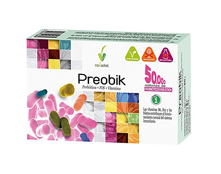 Préobik 10 bâtons Prenez soin de votre flore intestinale !