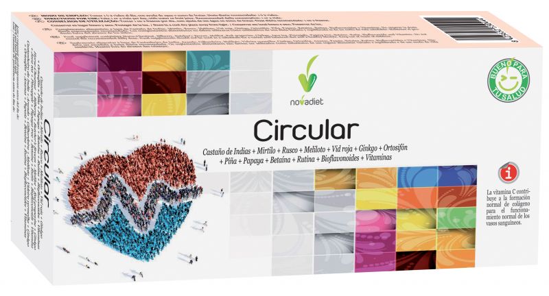 CIRCULAIRE 20 injectieflacons - NOVADIET