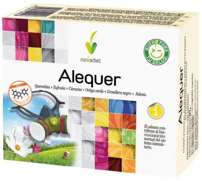 ALEQUER 60 CÁPSULAS VEGETAIS - NOVADIET