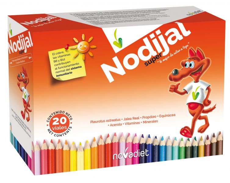 NODIJAL SUPER (CHILDREN'S JELLY) 20 vials