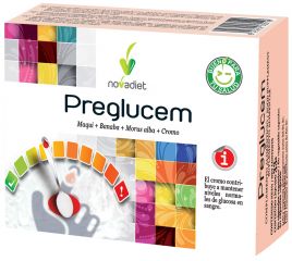 Acheter NOVADIET PREGLUCEM 60 Capsules Vég. Par 18,55€