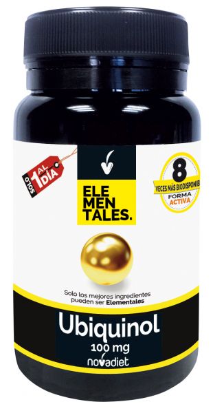 UBIQUINOL 100 MG 30 Mjuka grönsaksmössor