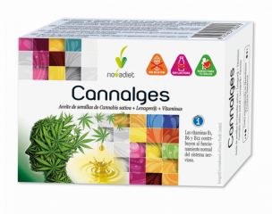 Comprar NOVADIET Cannalges 30 cápsulas moles Por 17,30€