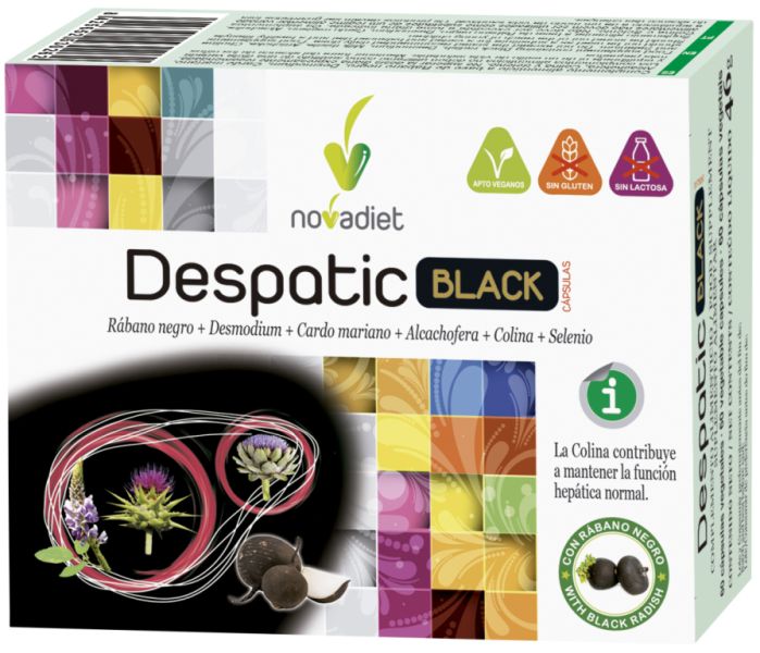 Despacket Nero 60 Capsule Vegetali - NOVADIET