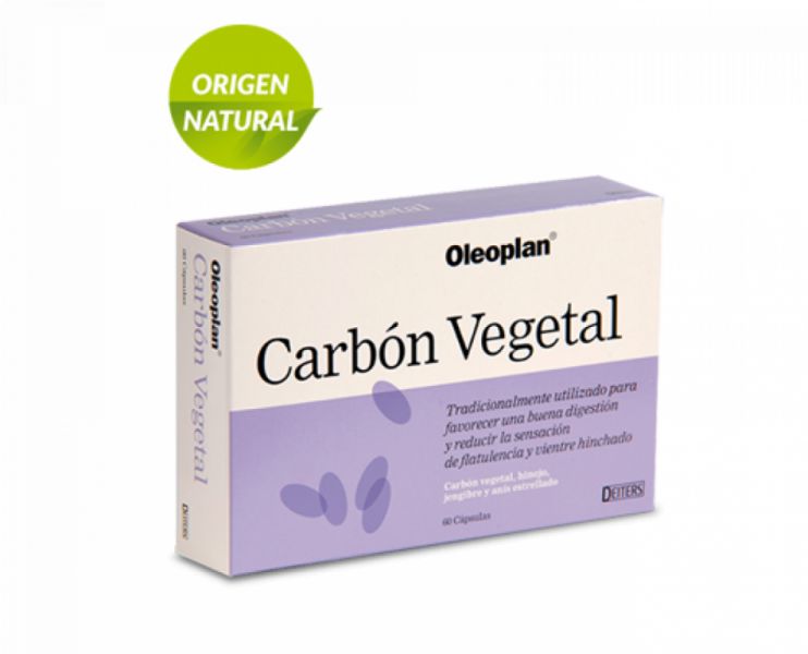 Carbón Vegetal 60 Cápsulas - DEITERS