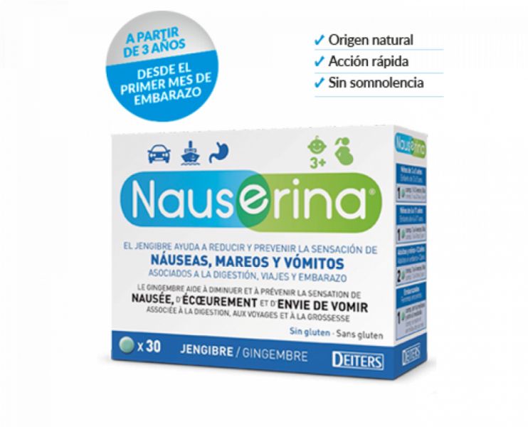 Nausérine 30 Comprimés - DEITERS