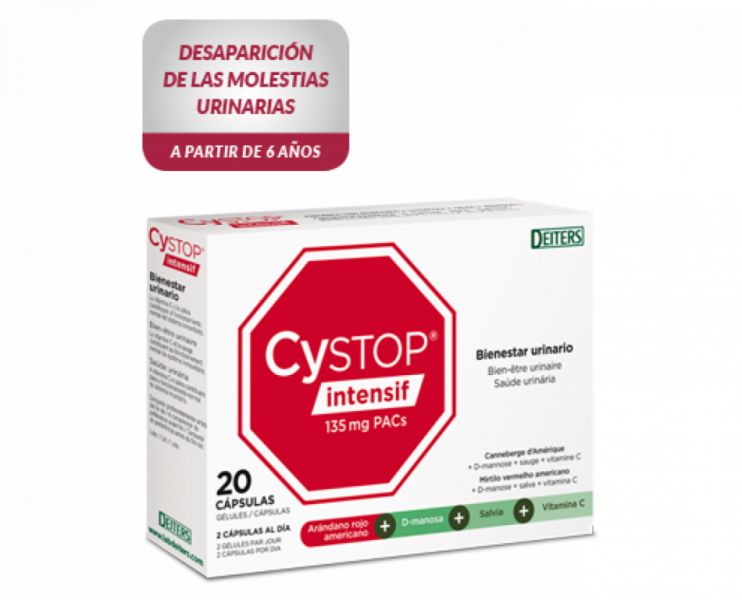 Cystop Intensif 20 Cápsulas - DEITERS