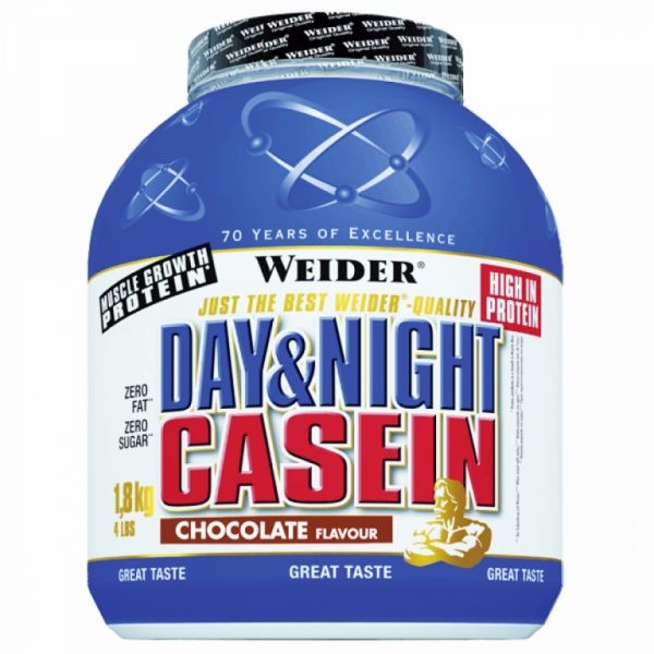 DAY & NIGTH CASEINCHOCOLATE 1,8 KG - WEIDER