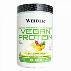 Buy WEIDER VEGAN PROTEIN PINEAPPLE COLADA WITHOUT SOY 750 G By 31,35€