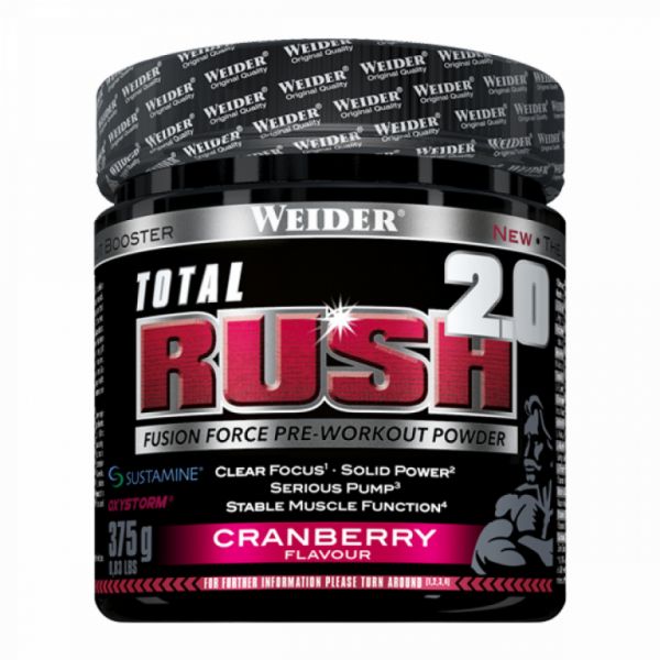 MIRTILLI ROSSI TOTAL RUSH 375 G - WEIDER