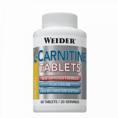 Buy WEIDER L-CARNITINE CHEWABLE PINEAPPLE 60 COMP By 14,95€