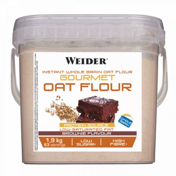 BROWNIE DE FARINHA GOURMET DE AVEIA 1,9KG - WEIDER