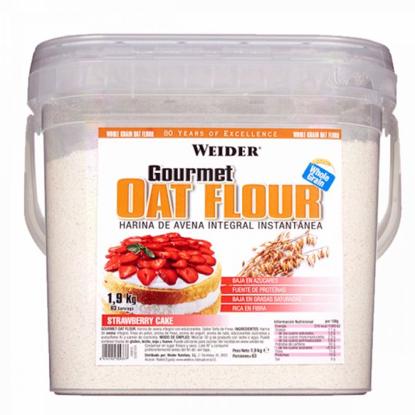 HAFER GOURMETMEHL ERDBEERKUCHEN 1,9 KG - WEIDER