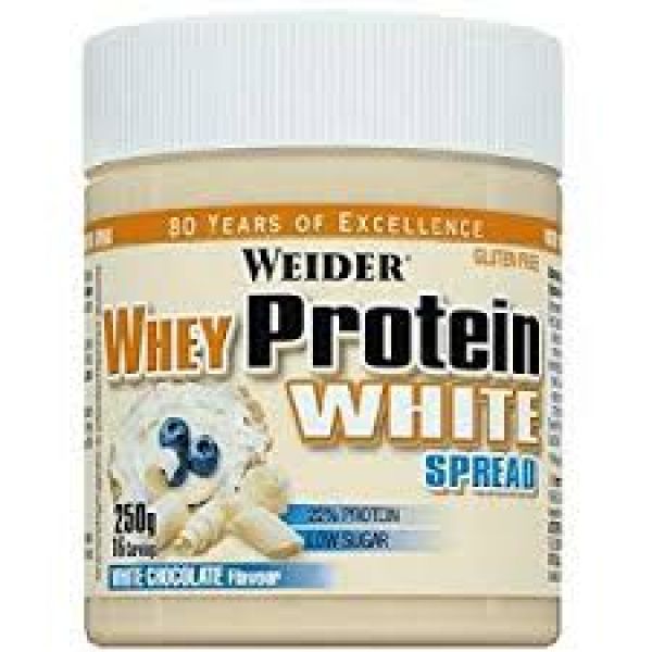 EIWITSPREADS WHEY PROTEÏNE WIT SPREAD 250 G