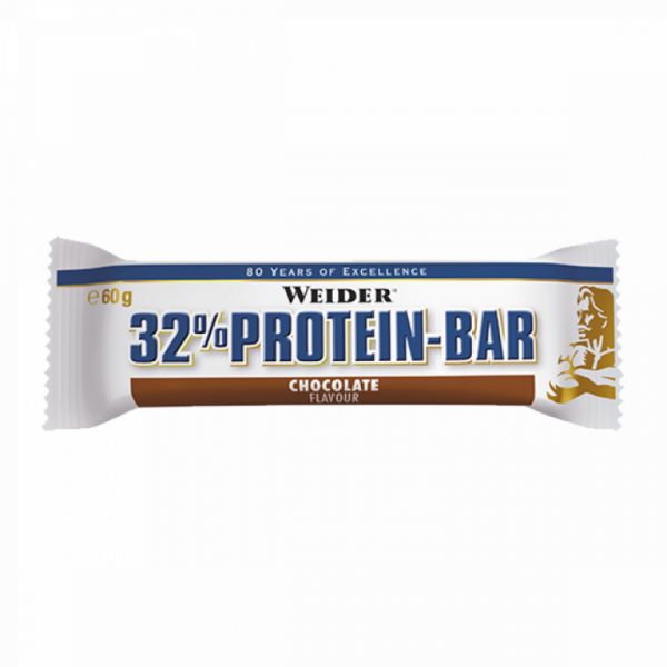 32% BARRE PROTÉINÉE CHOCOLAT 60 G - WEIDER