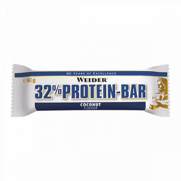 32% PROTEIN BAR COCO 60 G - WEIDER