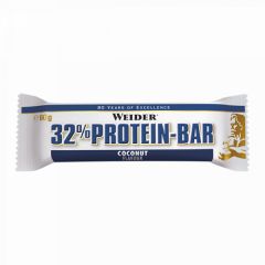 Buy WEIDER 32% PROTEIN BAR COCONUT 60 G By 2,99€