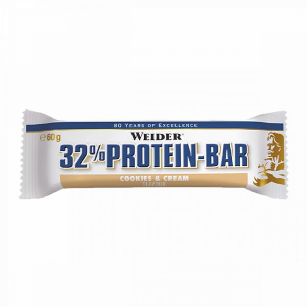 32% PROTEIN BAR COOKIES 60 G - WEIDER