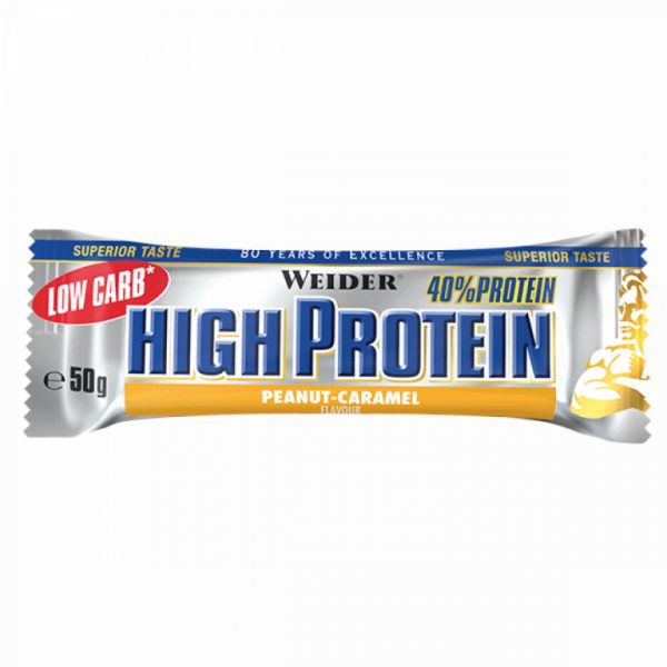 40% PROT. LOW CARB BAR CACAHUETE-CARAMELO 50 G