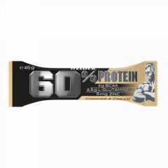 Buy WEIDER 60% PROTEIN BAR COOKIES & CREAM 45 G By 2,99€