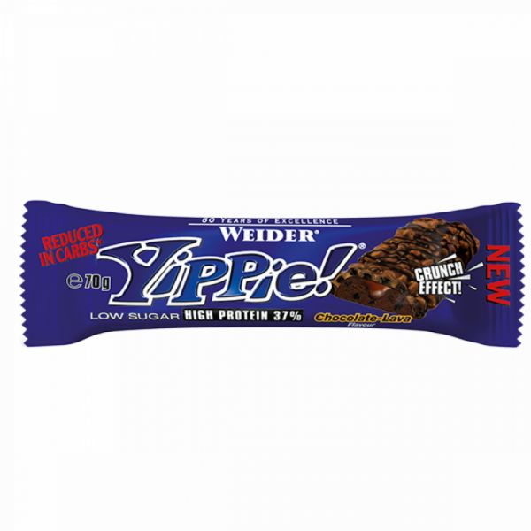 BARRE YIPPIE CHOCOLAT-LAVE 70 G - WEIDER