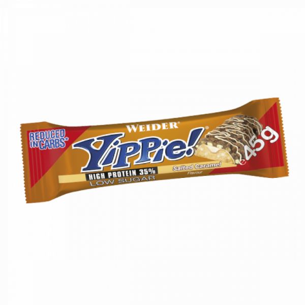 BARRA YIPPIE CARAMELO SALGADO 70 G - WEIDER