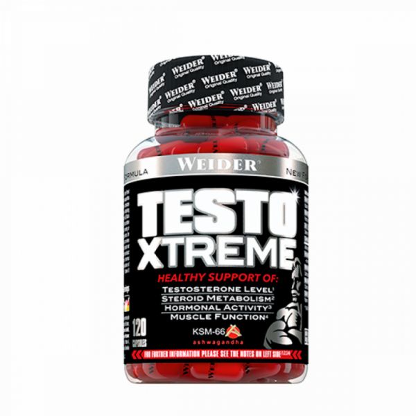 TESTO EXTREME 120 CAPS - WEIDER