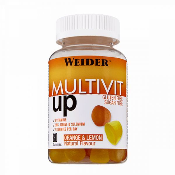 ENERGY BOOST GUMMIES MULTIVIT 80 GOM. - WEIDER