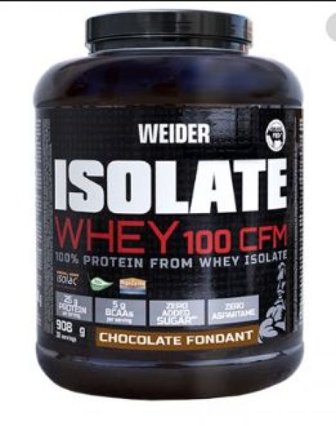 ISOLAAT WHEY 100 CFM CHOCO FONDANT 908 g - WEIDER