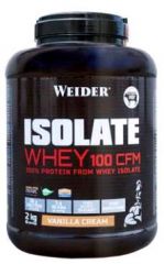 Buy WEIDER ISOLATE WHEY 100 CFM VANILLA 2 kg By 113,61€