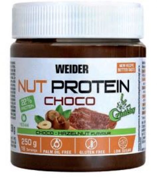 TARTINADE PROTÉINÉE PROTÉINÉE CHOCO CRUNCHY DE NOIX 250 g