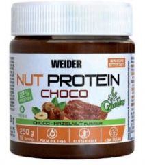 Kopen WEIDER EIWITSPREADS NOOT EIWIT CHOCO CRUNCHY 250 g Door 6,49€