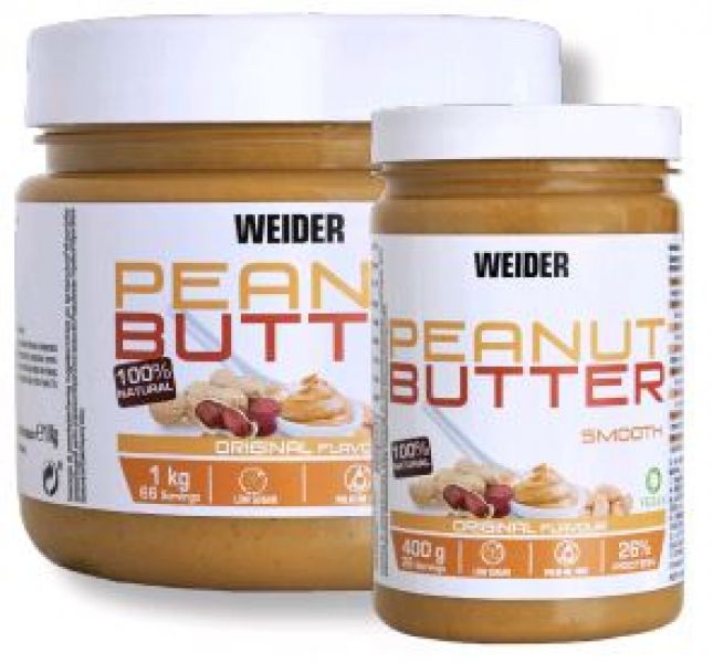 PROT ERDNUSSBUTTER ERDNUSSBUTTER 1 kg - WEIDER